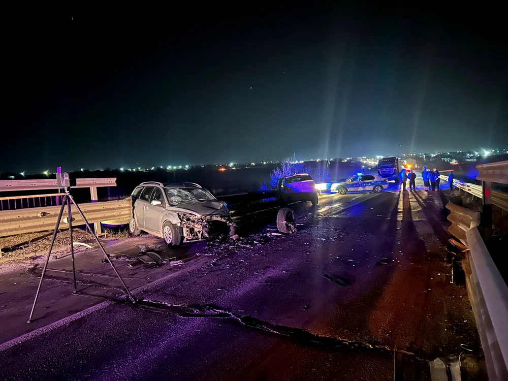 Accident grav în județul Galați FOTO: IPJ Galați