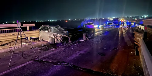 Accident grav în județul Galați FOTO: IPJ Galați