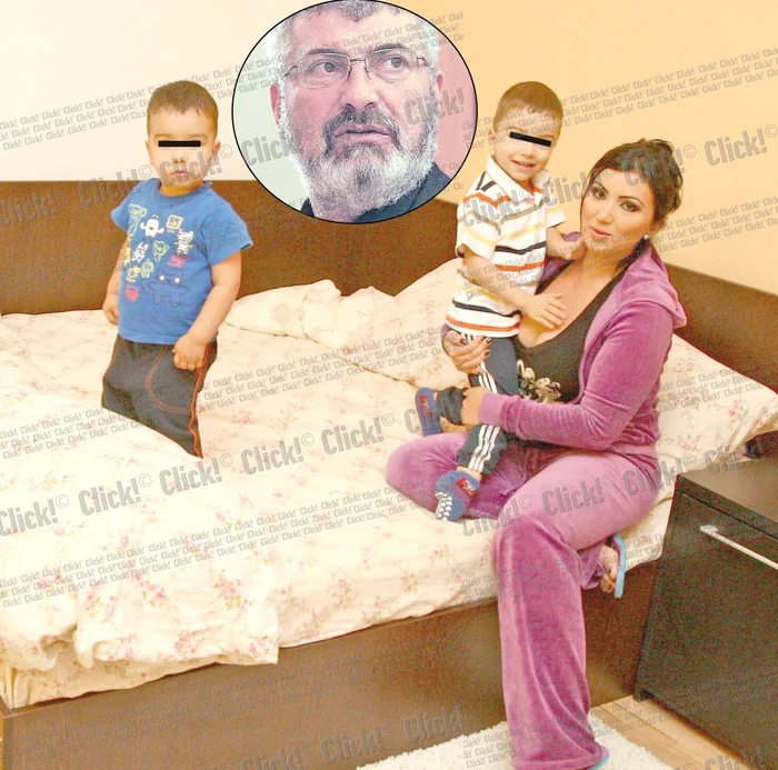 
    Adriana, Maximus şi Eduard  au aşteptat două zile vizita  lui Silviu Prigoană  