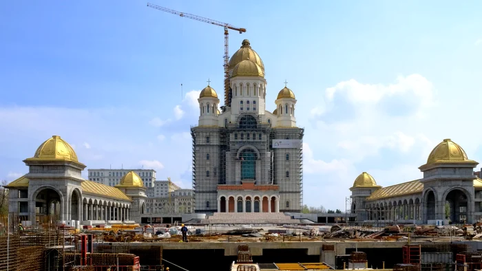Catedrala Natională, în timpul Sărbătorii Pascale a anului 2024. Foto: arhiva Adevărul
