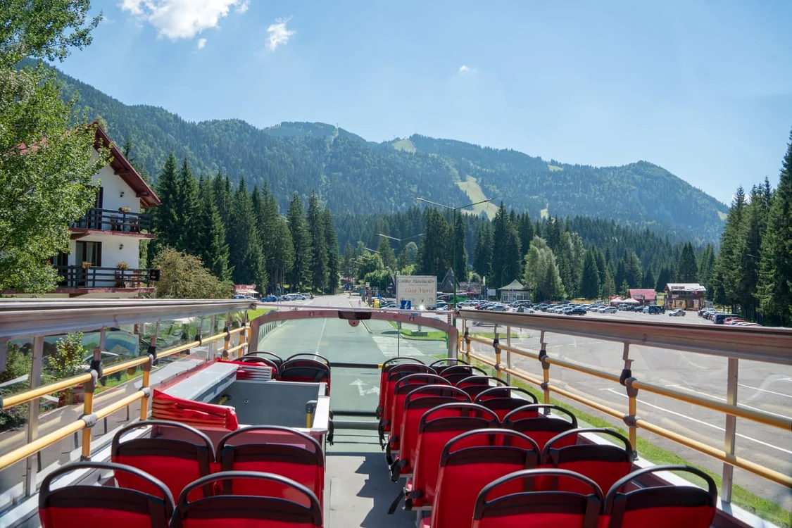 Autobuzul turistic din Brașov FOTO Primăria Brașov