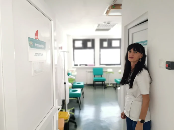 Medicul Lucica Alexe, șefa secției Neonatologie a SJU Slatina FOTO: Alina Mitran