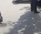 masina de politie accident. foto arhiva personala