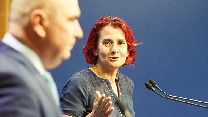 Ioana Dogioiu, purtător de cuvânt Guvern. Foto: Inquam Photos