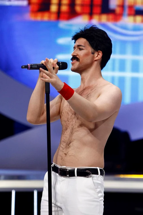 Jorge a impresionat audienţa cu prestaţia lui