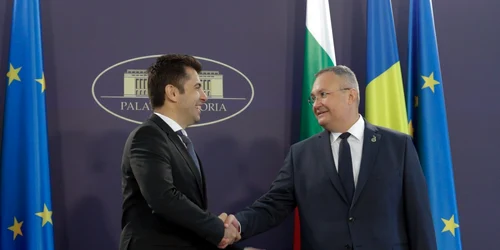 Primire prim-ministru Bulgaria - Kiril Petkov - Nicolae Ciucă - 29 apr 2022 / FOTO Inquam Photos / George Călin