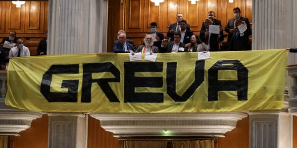 Greva AUR în Parlament 20 septembrie 2021 FOTO Inquam Photos / Octav Ganea