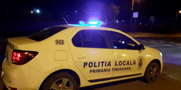 Mașina Poliție Locala Timișoara FOTO Poliția Locala
