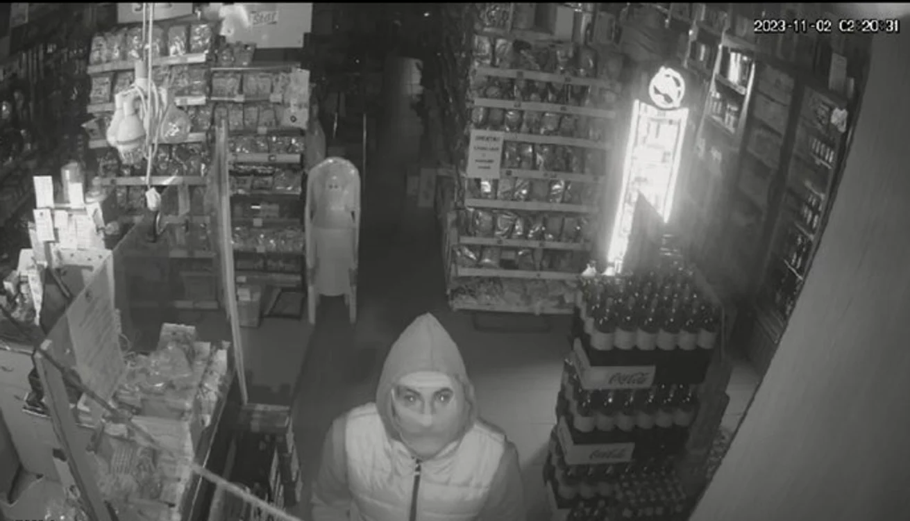 Captura VIDEO / Jaf în comuna Sadova, Dolj