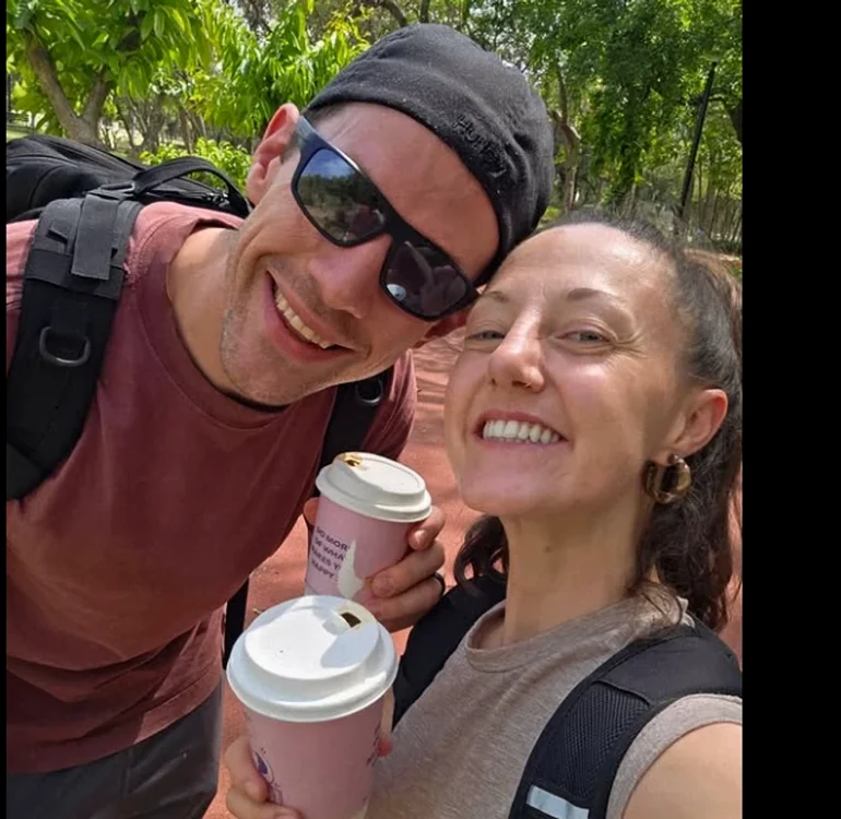 Ruth Rowe și soțul ei, Steven FOTO: instagram