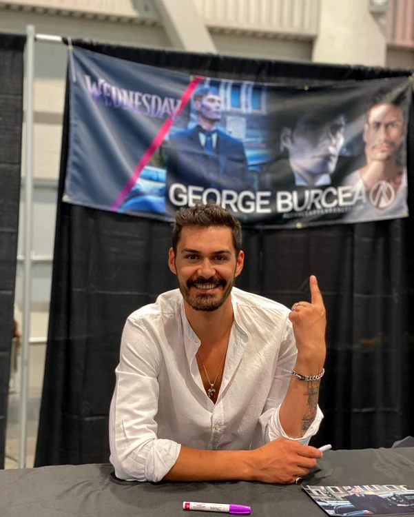 George Burcea la Comic Con în Las Vegas/ foto: Facebook