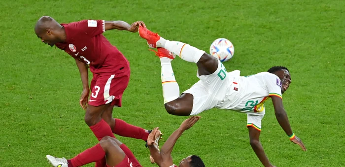 Senegal a trecut de Qatar după un meci plăcut. Foto EPA EFE