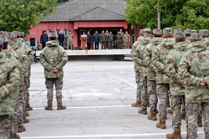 Soldați moldoveni FOTO: Ministerul Apărării R. Moldova/Arhivă