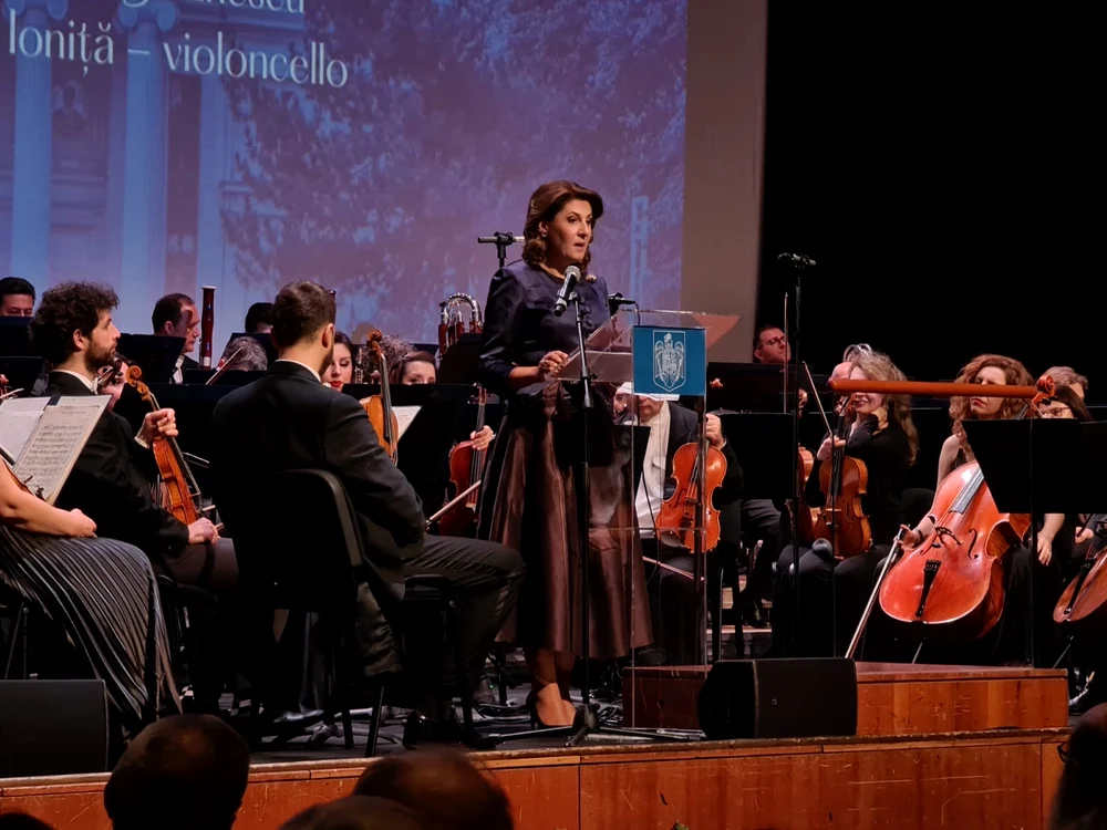 Gabriela Dancău, ambasadoarea României în Italia Foto Virgil Oprina
