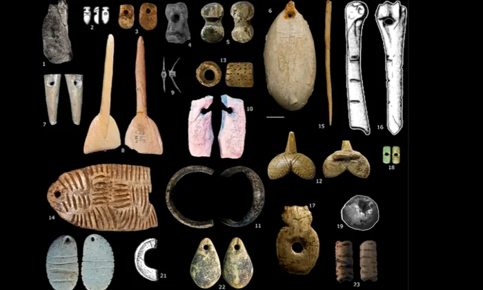 Studiul bijuteriilor preistorice dezvăluie existenţa a 9 culturi distincte pe teritoriul Europei în Epoca de Piatră  FOTO J  Baker et al via Livescience com png