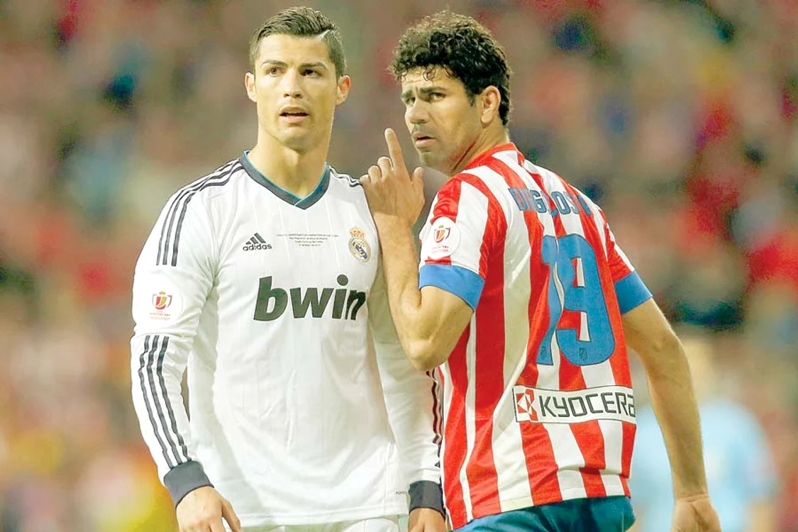 Cristiano Ronaldo şi Diego Costa