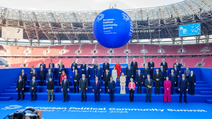 Klaus Iohannis, la Summitul Comunității Politice Europene. FOTO Administrația Prezidențială