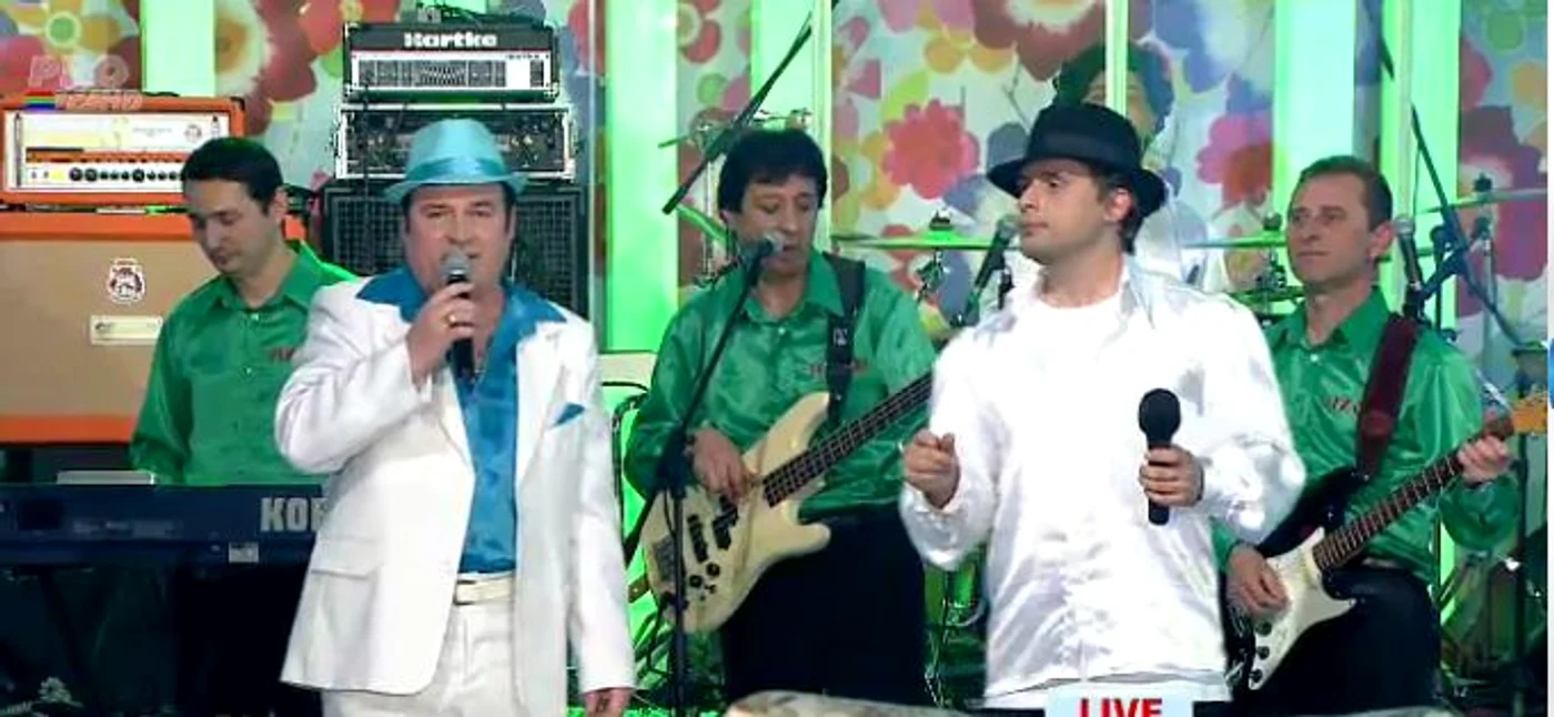 Azure în duet cu Zero (captură: PRO TV)