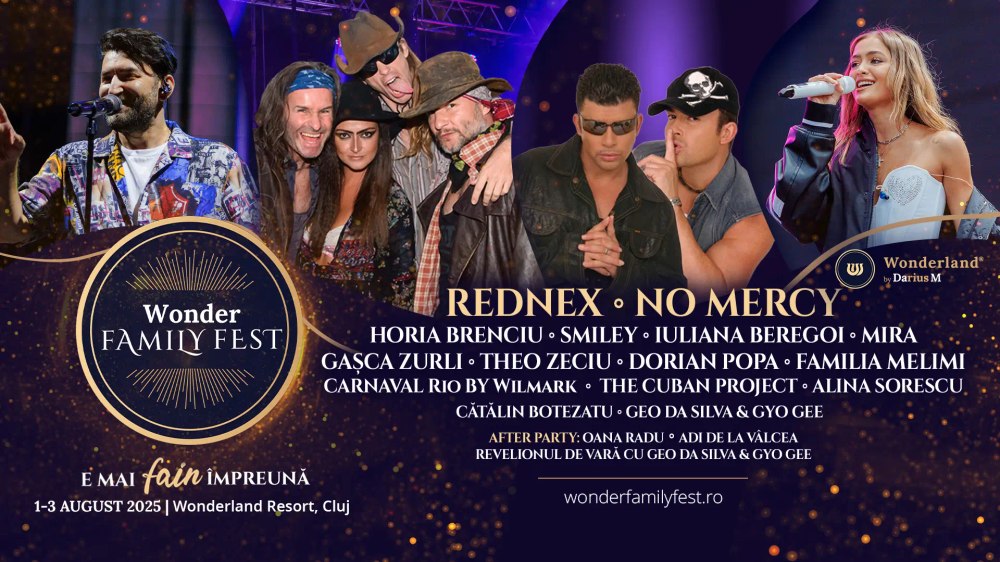 Cel mai mare festival pentru familii din România începe la Cluj. Artiști pentru toate generațiile, activități pentru toate vârstele