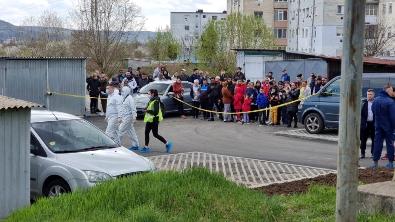 Zona unde a fost omorâtă o femeie din Mediaş de un minor german adus în plasament la Sibiu pentru reeducare Foto captură video