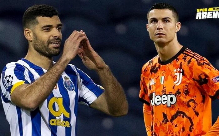 Mehdi Taremi (stânga) l-a eclipsat pe marele Cristiano Ronaldo