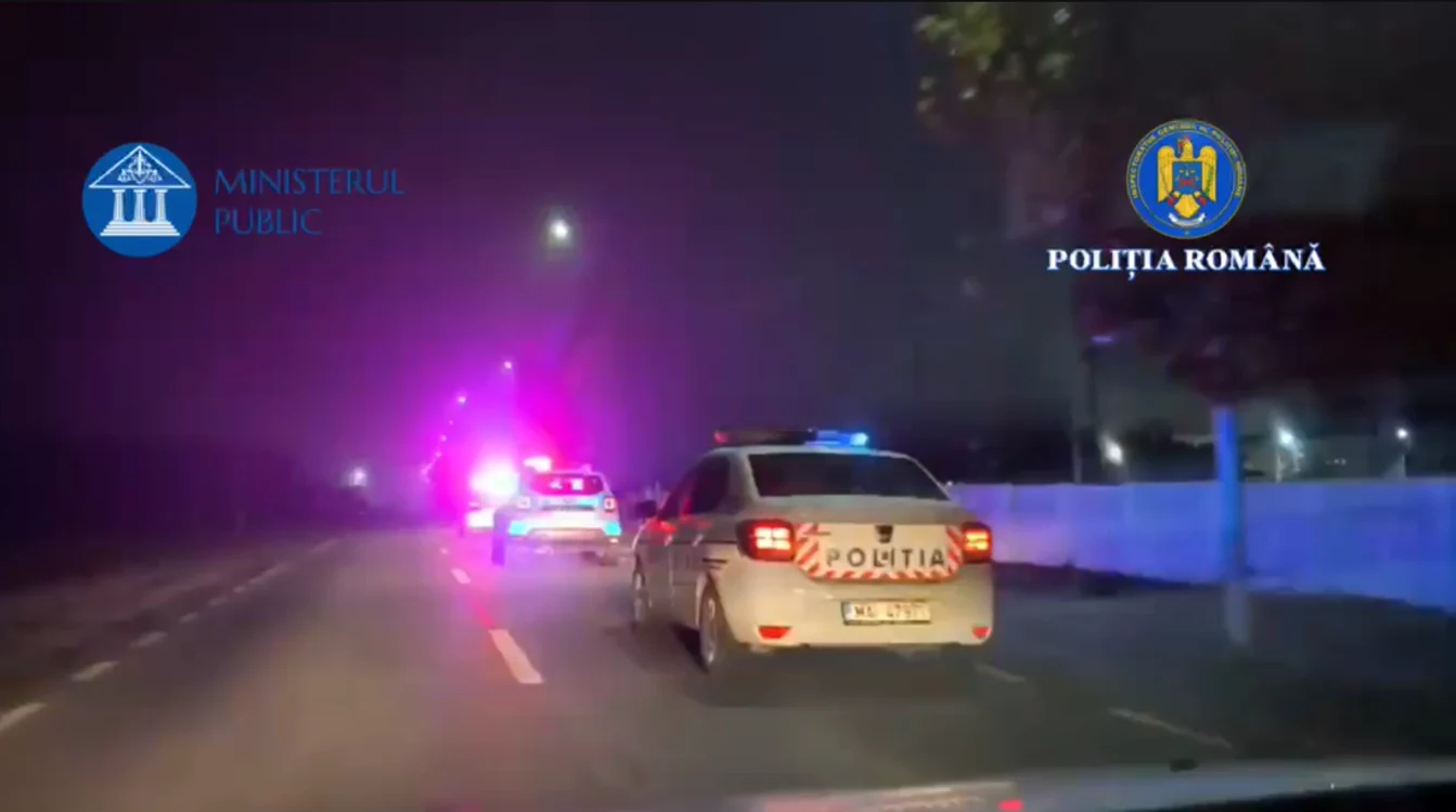 FOTO: Captură video Poliția Română