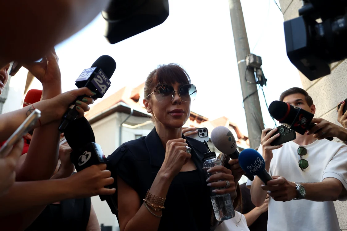 Denise Rifai, audiată la DNA în dosarul care îl vizează pe Ciprian Ciucu/ sursa foto: MediaFax