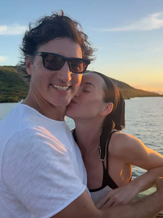 Katy Perry și Justin Trudeau jpg