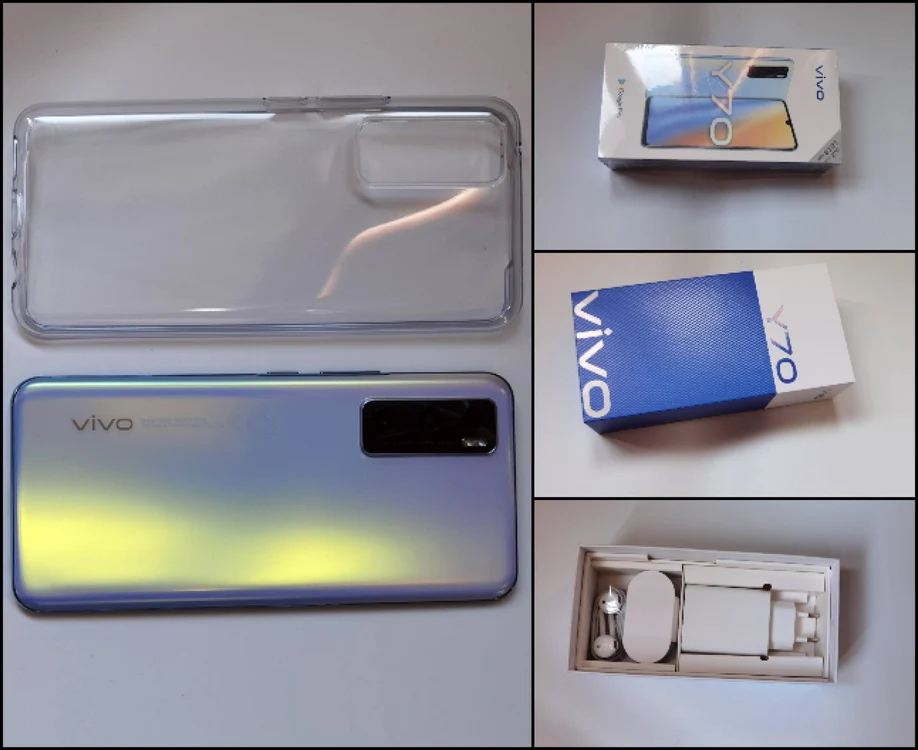 Vivo Y70 cutie si husa
