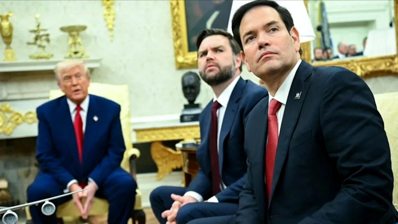 Donald Trump, JD Vance și Marco Rubio/FOTO:X