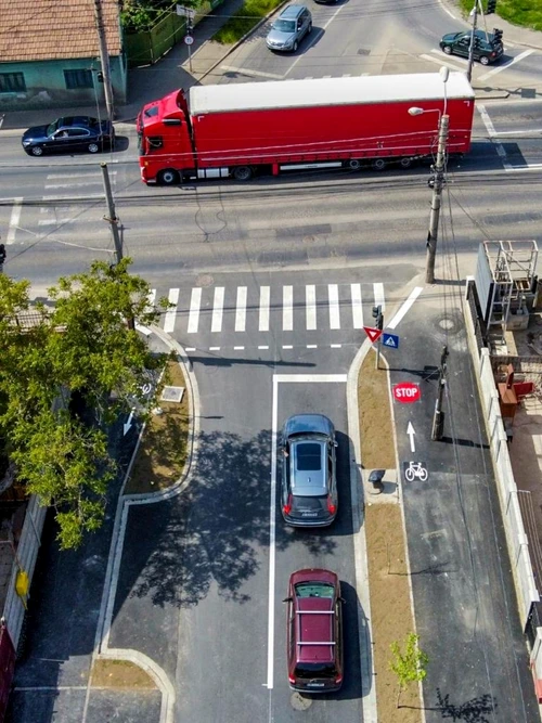 Aşa arată o zonă modernizată în Timişoara FOTO Ruben Laţcău