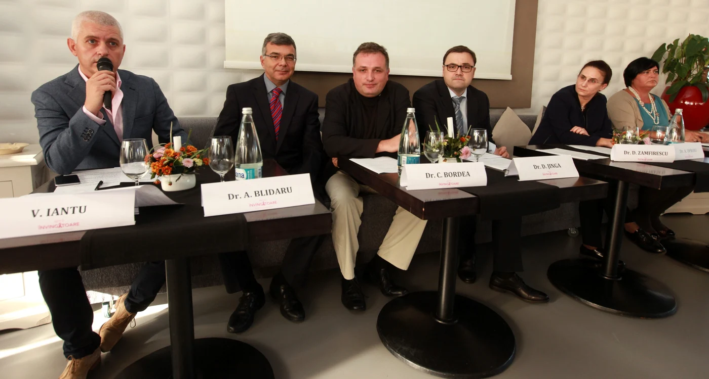 Virgil Ianţu a vorbit alături de medicii oncologi şi chirurgi plasticieni de renume