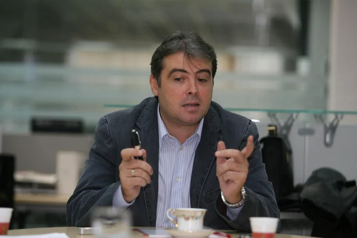 Istoricul Adrian Cioroianu, la unul din interviurile Adevărul FOTO Arhivă