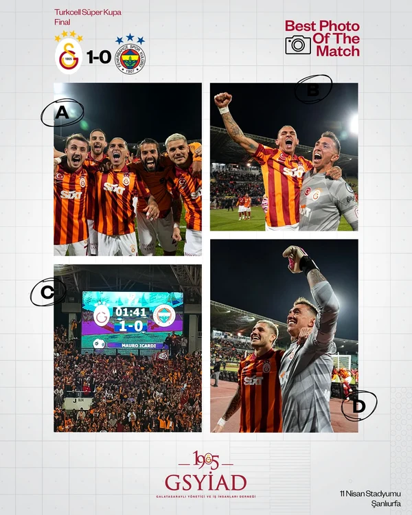 Galatasaray - Fenerbahce FOTO: Facebook/Galatasaray