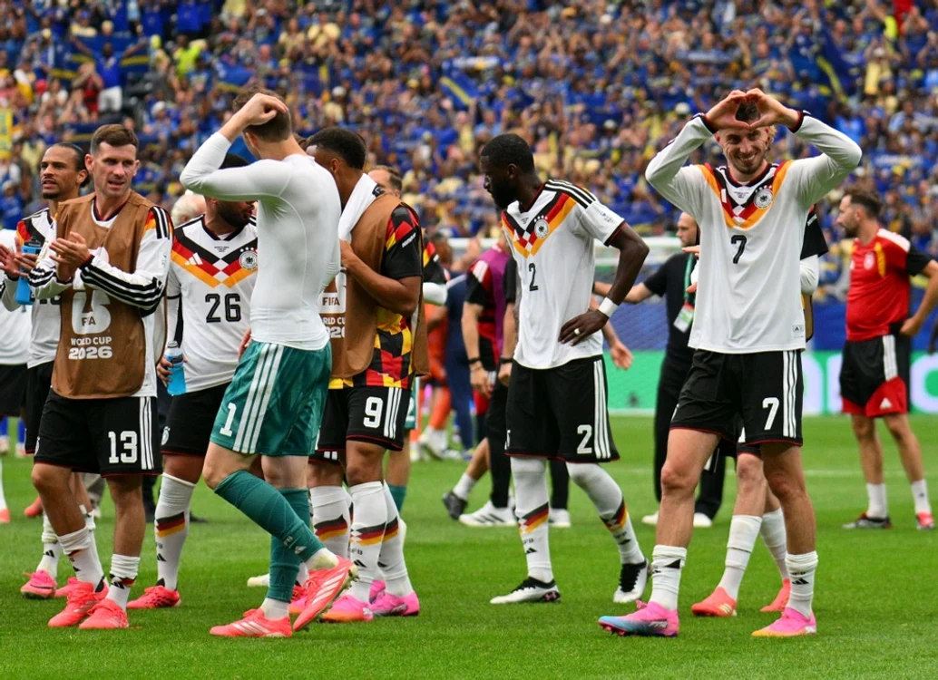 Germanii au salutat spectatorii la finalul meciului cu Curacao (Foto: EPAImages)