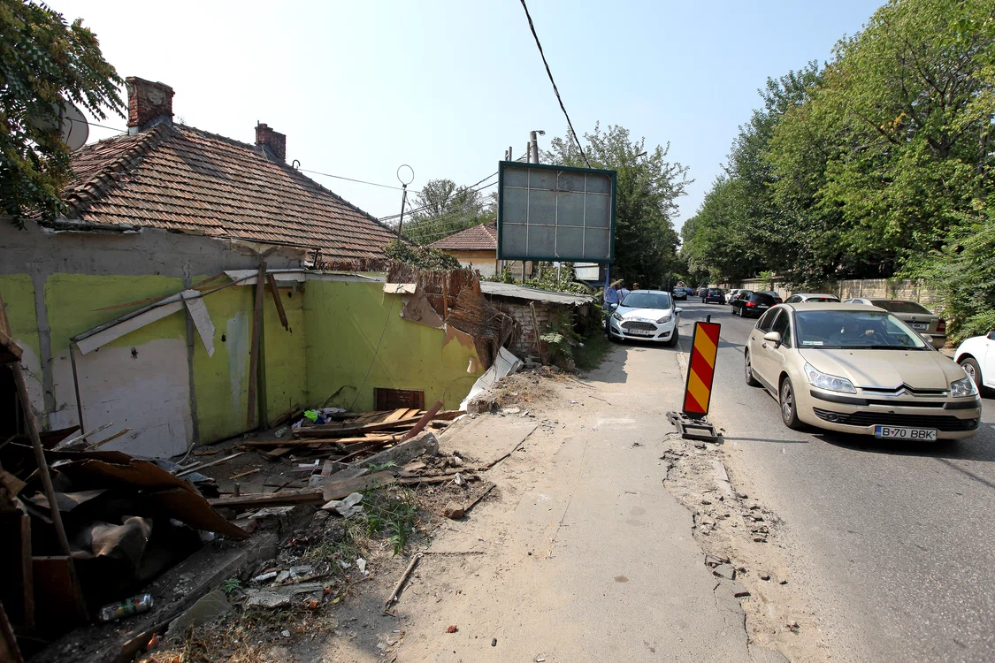 Primele case de pe Șos. Fabrica de Glucoză au fost dărâmate