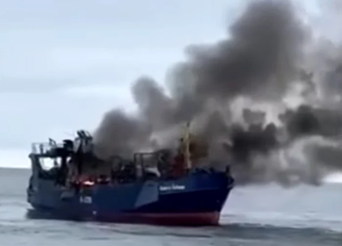 Rușii au tras în propriul vas de pescuit