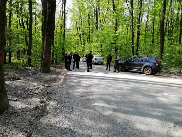 Efective de jandarmi și polițiști sunt și la Pădurea Băneasa, din Capitală