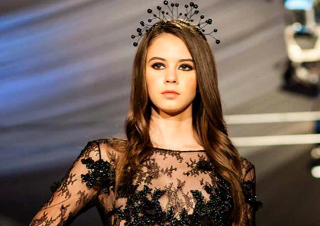
    Rebecca a defilat ca o adevărată profesionistăFOTO: Arhiva personală  