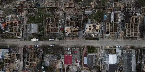 Ziua 55 a războiului Ucraina - Rusia Irpin FOTO Gettyimages