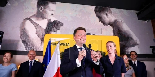 Szymon Holownia care în prezent are propriul partid a candidat independent la alegerile prezidenţiale din 2020 FOTO EPA-EFE