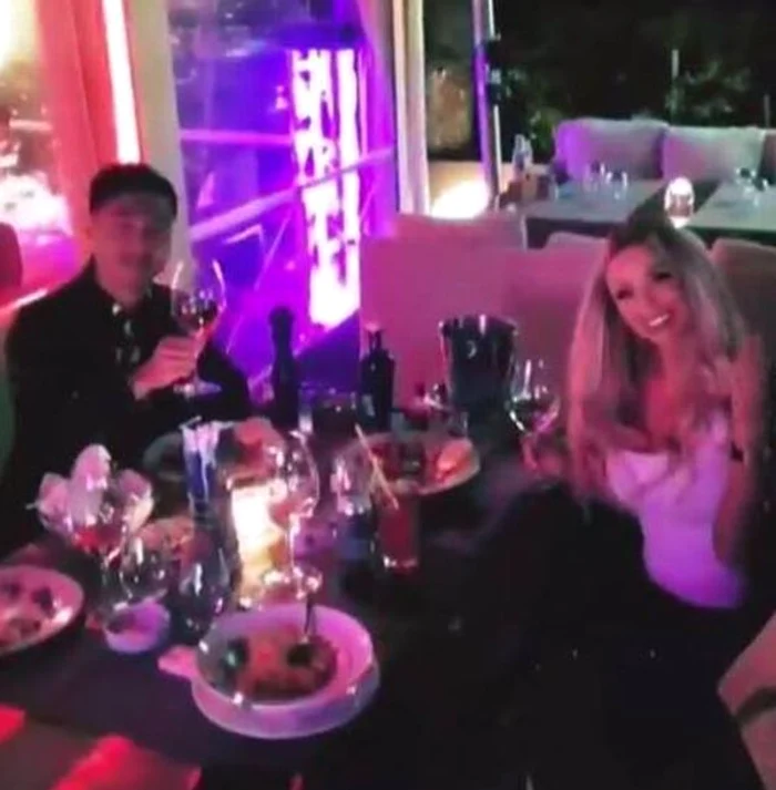 Bianca Drăguşanu a luat cina în compania unui om de afaceri chinezfoto: captură video Instagram