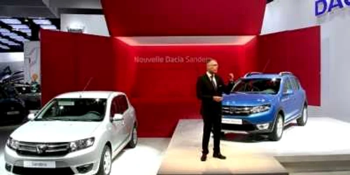 Dacia la Salonul Auto de la Paris