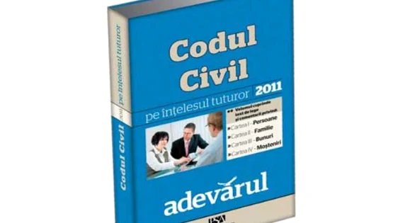 „Codul civil – 2011 – pe înţelesul tuturor”