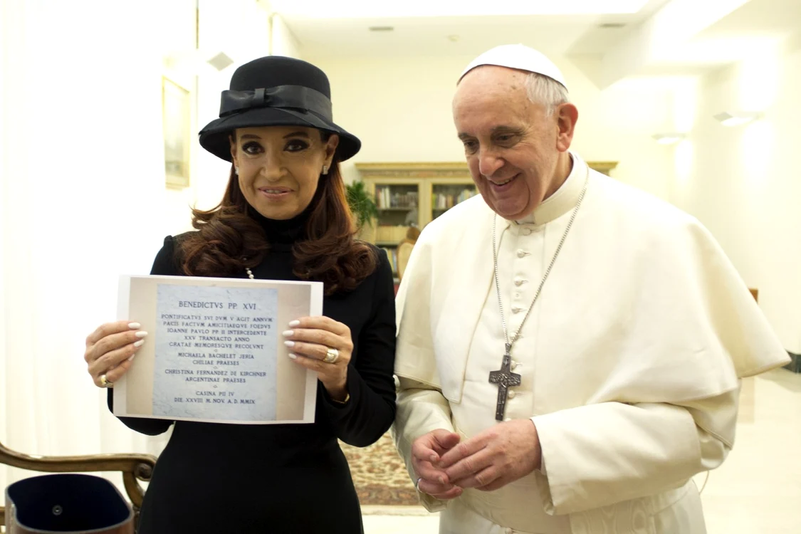 Cristina Kirchner şi Papa Francisc