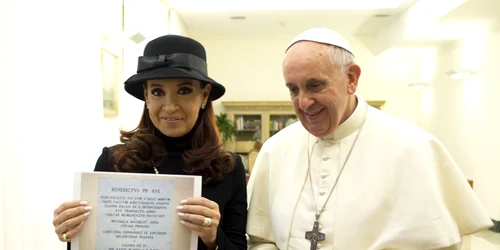 kirchner papa foto reuters