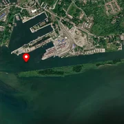 portul Baltiisk din enclava rusă Kaliningrad