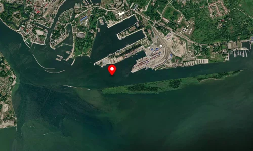 portul Baltiisk din enclava rusă Kaliningrad