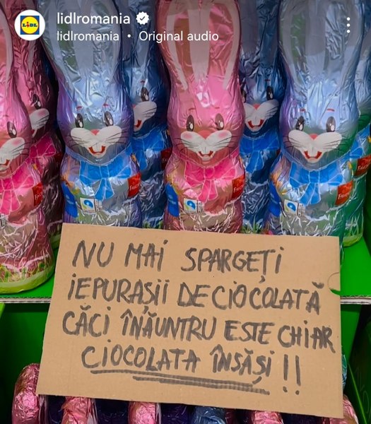 De ce sunt măcelăriți iepurașii de ciocolată în magazine. Explicațiile experților: „E frenezia asta”