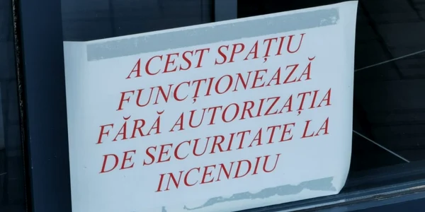 avertisment spatiu fara autorizatie incendiu foto mesajul ro